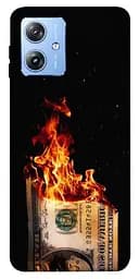 Чохол Demsky Money burn для Motorola Moto G84