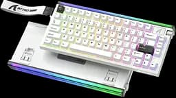 Клавиатура Attack Shark R85 HE Side Printed Contours White (R85-HEMS-SP-CW)