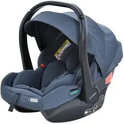 Дитяче автокрісло El Camino ME 1186 i-KEEP зріст 40-87 см Melange Midnight Gray