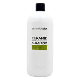 Шампунь для поврежденных волос Ceramid Profis 1000 мл Натуральная косметика с аминокислотами шелка
