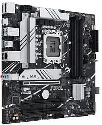 Материнська плата LGA1700, Asus PRIME B760M-A-CSM, B760, 4xDDR5, Int.Video(CPU), 4xSATA3, 2xM.2, 3xPCI-E 4.0 x16, Realtek 7.1, Realtek 2.5Gb, 5xUSB3.2/7xUSB2.0, HDMI/DP, MicroATX - мініатюра 3