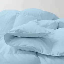 Полуторна ковдра Cosas вовна 140х205 Cloud блакитний (Quilt_140x205_Winter-Wool-Ranfors) - мініатюра 2