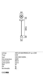 Підвісний світильник Redo OBO SU LED 4.5W 3000K WH (5.1.2) 01-1832 - мініатюра 3