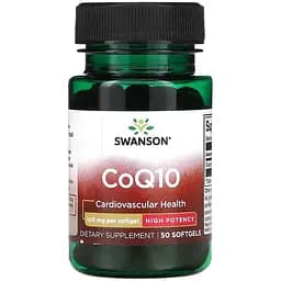 Коензим Q10 Swanson COQ10 High Potency 100 мг 50 капсул (100-21-4389343-20)