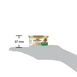 Упаковка вологого корму для котів Gourmet Gold Шматочки в паштеті з кроликом 2.04 кг (85 г x 24 шт.) - мініатюра 8
