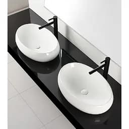 Умивальник Rea Melania 40,5x60 white (REA-U0656) - мініатюра 3
