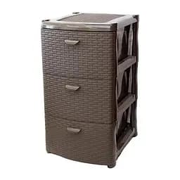 Комод Idea Home на 3 секції (2811-IH-кор.ротанг)