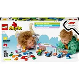Конструктор LEGO DUPLO Автомобілі для перегонів і пілоти команд Формули-1, 70 деталей (10445) - мініатюра 2