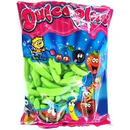 Конфеты жевательные Dulceplus Sugared Green Bananas 1 кг