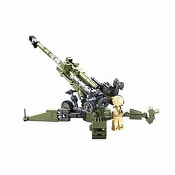 Конструктор Sluban M38-B0890 Зенітна установка, 258 деталей, з фігурками, військова техніка