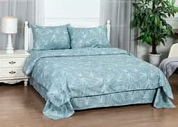 Комплект постільної білизни Євро 200х220 см Flora Green SOHO pbe0050788