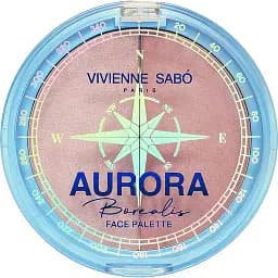 Палетка для скульптурирования лица Vivienne Sabo Aurora Borealis №01, 8 г (8000019771809)