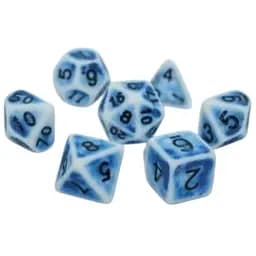 Набір кубиків Ancient 7 Dice Set - Blue , 7 шт. (g7danc07)