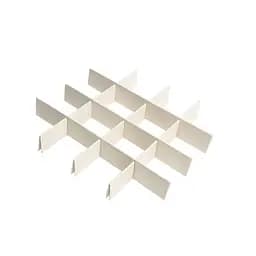 Ложемент для коробки на 16 ячеек для орешков сладостей зефира, макаронс тарталеток, Vals Белый 87860