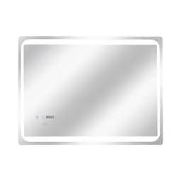 Дзеркало Qtap Mideya 800x600 з LED-підсвічуванням Touch, з антизапотіванням, з годинником, диммером яскравості QT2078NCF8060W - мініатюра 4