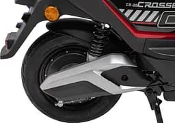 Електроскутер Двомісний Crosser CR20 (2500W, 72V/30Ah) Зелений - мініатюра 6
