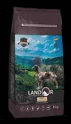 Сухий корм Landor Аdult ALL Вreed LAMB & RICE 15кг для дорослих собак з ягням та рисом