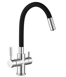 Змішувач для кухні Mixxus Premium HANS 021 REFLECTOR BLACK MI5934