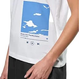 Футболка жіноча Salewa Eagle Cover T-Shirt Women S Білий - мініатюра 3