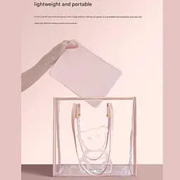Дзеркало для макіяжу Xiaomi DOCO 11 " Daylight Portable Flat Mirror Pro Pink (324895) - мініатюра 8