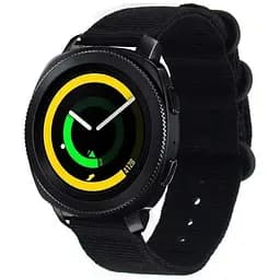 Нейлоновый ремешок Primo Traveller для часов Samsung Sport Gear SM-R600 Black