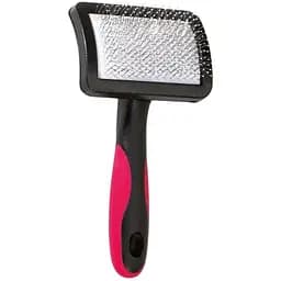 Пуходерка для котів та собак Croci з антистатиком та напиленням мала 7.5x14 см червона (C6067431)