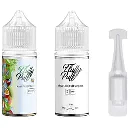 Набір компонентів для самозамісу сольової рідини Fluffy Puff 30 мл 0-50 мг Ківі Маракуя Лід (15756)