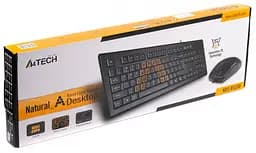 Комплект A4Tech KRS-8520D, Black, дротовий, USB (KRS-85+OP-620D) - мініатюра 2