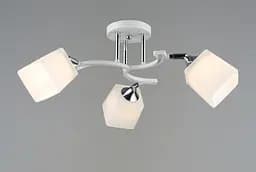 Потолочная люстра Sirius B N6107/3 WT+CR с поворотным механизмом