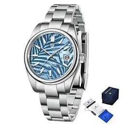 Наручний годинник чоловічий PD-1715 Silver-Blue Pagani Design acs0031117