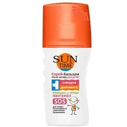 Спрей-бальзам після засмаги для дітей Біокон Sun Time 150 мл