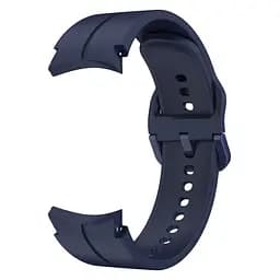 Браслет Five Classic для Samsung Galaxy Watch 4 - синій ширина кріплення 20мм силікон Watchbands (W10-1WB90250090) - мініатюра 3