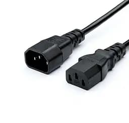 Шнур питания С13-C14, 3 м, 1.5 мм2, Kingda