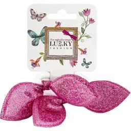 Резинки для волос Lukky 2 шт. розовые (T18555_розовый)