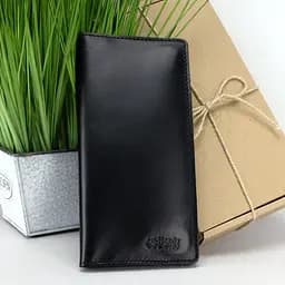 Гаманець чоловічий шкіряний на магнітах Handycover HC0079 чорний - мініатюра 3