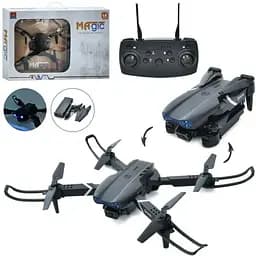 Квадрокоптер BR17С на радіокеруванні світло камера  WiFi 6 каналів запасні лопаті 2.4GHz Чорний