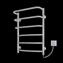 Электрический полотенцесушитель Kosser Каскад Дуга 700x500/6 ER рег. ДКД02ЕR, Хром, Правое