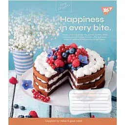 Набір зошитів Yes Desserts A5 в лінію 96 листів в асортименті 5 шт.