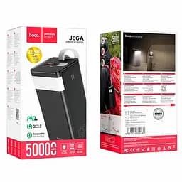 Повербанк Hoco J86A Powermaster 22.5W 50000 mAh Black - мініатюра 7