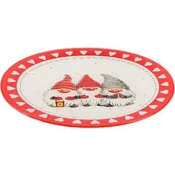 Блюдо Viva NY Gnomes Gift кругле 26 см(S30105-2) - мініатюра 2