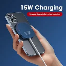 Зарядний пристрій Qi 2in1 MagSafe wireless charger with holder JYD-WC92 |15W Max| - мініатюра 7