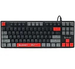 Клавіатура Bloody A4Tech S310N USB (Energy Red) Black (S310N (Energy Red)) - мініатюра 2