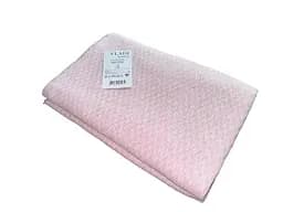 Плед бавовняний Миами/Miami Linda Vladi біло-рожевий 140х200