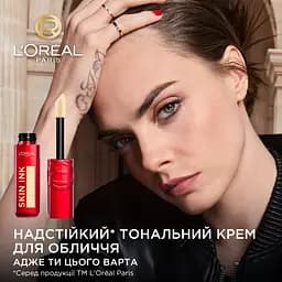 Тональний крем для обличчя L'Oreal Paris Infaillible Skin Ink №20 стійкий 15 мл - мініатюра 9