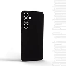 Чехол-накладка для смартфона Samsung Galaxy S24 Plus 5G (SM-S926) противоударный, силиконовый, термополиуретановый (ТПУ), с защитой камеры и корпуса, черный, защита всего корпуса, ArmorStandart (ARM72476) - мініатюра 2