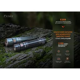 Ліхтар ручний Fenix E35R, блакитний | Лімітована серія - мініатюра 6