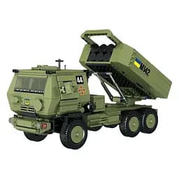 Конструктор Teko 59659 M142 HIMARS – 821 деталь, серія Військова техніка, реактивна система
