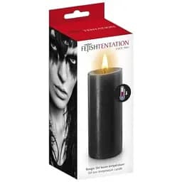 БДСМ-cвеча низкотемпературная Fetish Tentation SM Low Temperature Candle Black