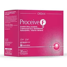 Формула для жінок Orzax Proceive F, 30 саше для підтримки здоров'я репродуктивної системи