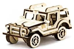 Дерев'яний конструктор Джип 45 деталей